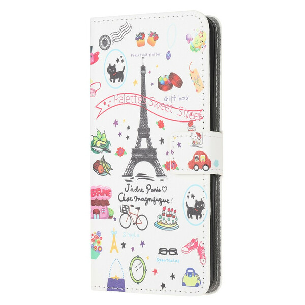 Housse Samsung Galaxy A51 J'adore Paris