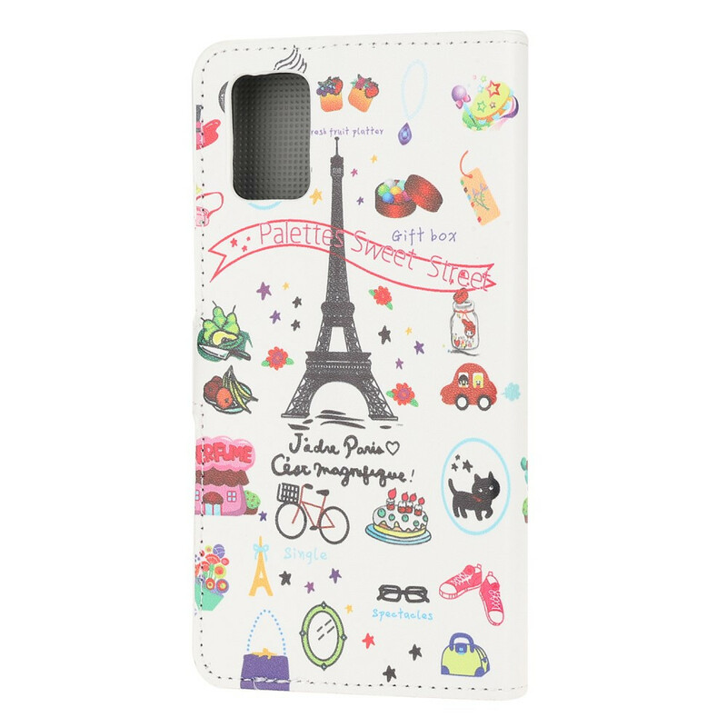 Housse Samsung Galaxy A51 J'adore Paris Housse Samsung Galaxy A51 J'adore Paris