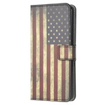 Housse Samsung Galaxy A51 Drapeau USA