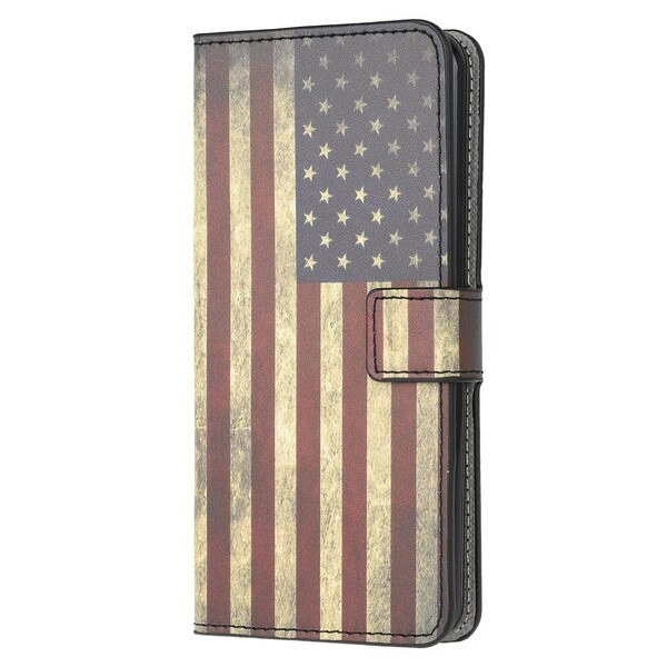 Housse Samsung Galaxy A51 Drapeau USA