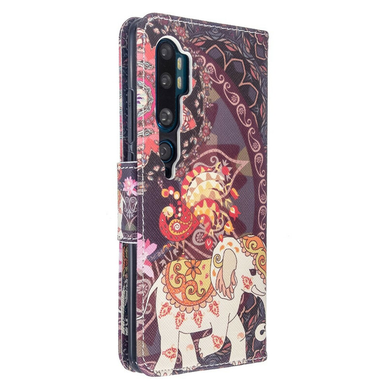 Housse Xiaomi Mi Note 10 Éléphants Indiens Housse Xiaomi Mi Note 10 Éléphants Indiens