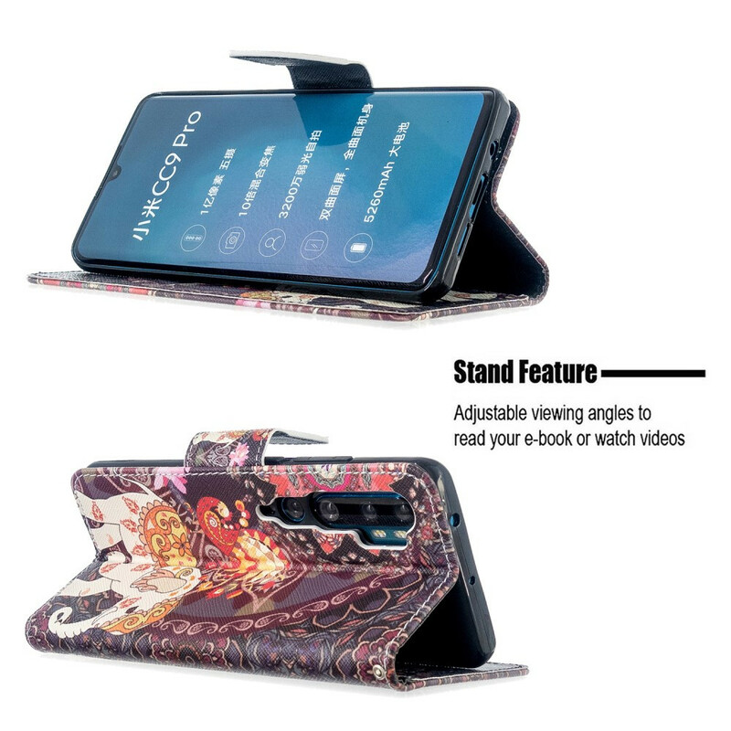 Housse Xiaomi Mi Note 10 Éléphants Indiens Housse Xiaomi Mi Note 10 Éléphants Indiens
