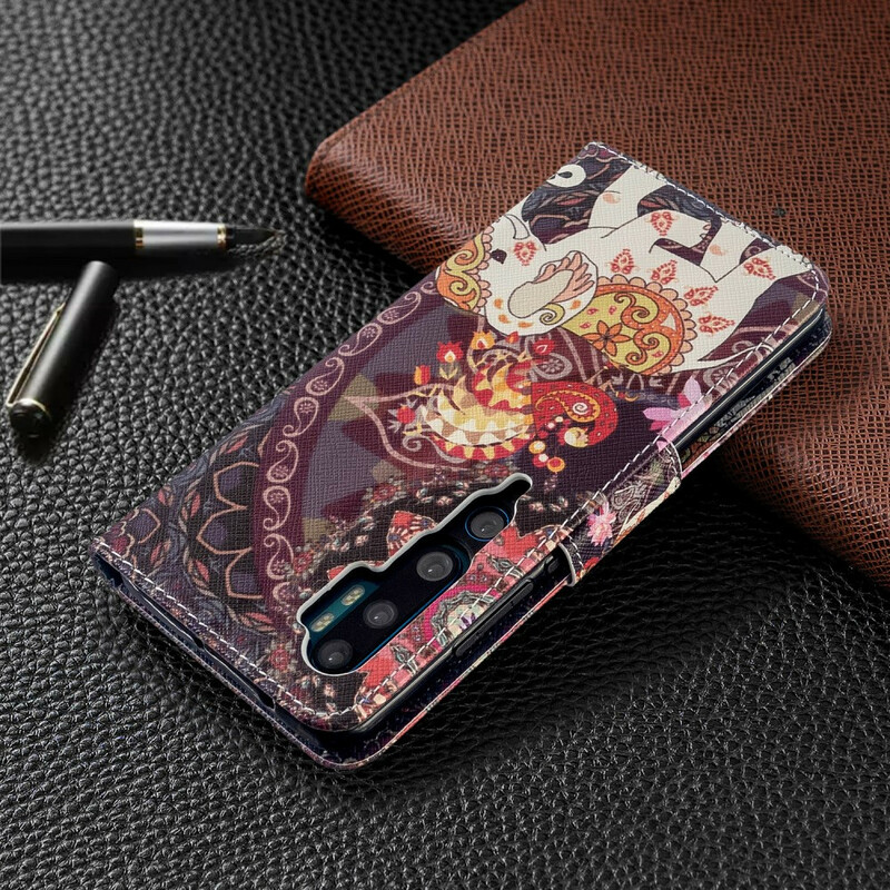 Housse Xiaomi Mi Note 10 Éléphants Indiens Housse Xiaomi Mi Note 10 Éléphants Indiens