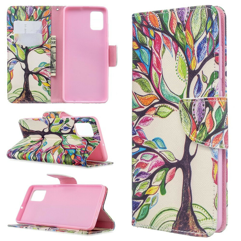 Housse Samsung Galaxy A51 Arbre Coloré Housse Samsung Galaxy A51 Arbre Coloré