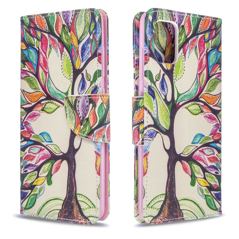 Housse Samsung Galaxy A51 Arbre Coloré Housse Samsung Galaxy A51 Arbre Coloré
