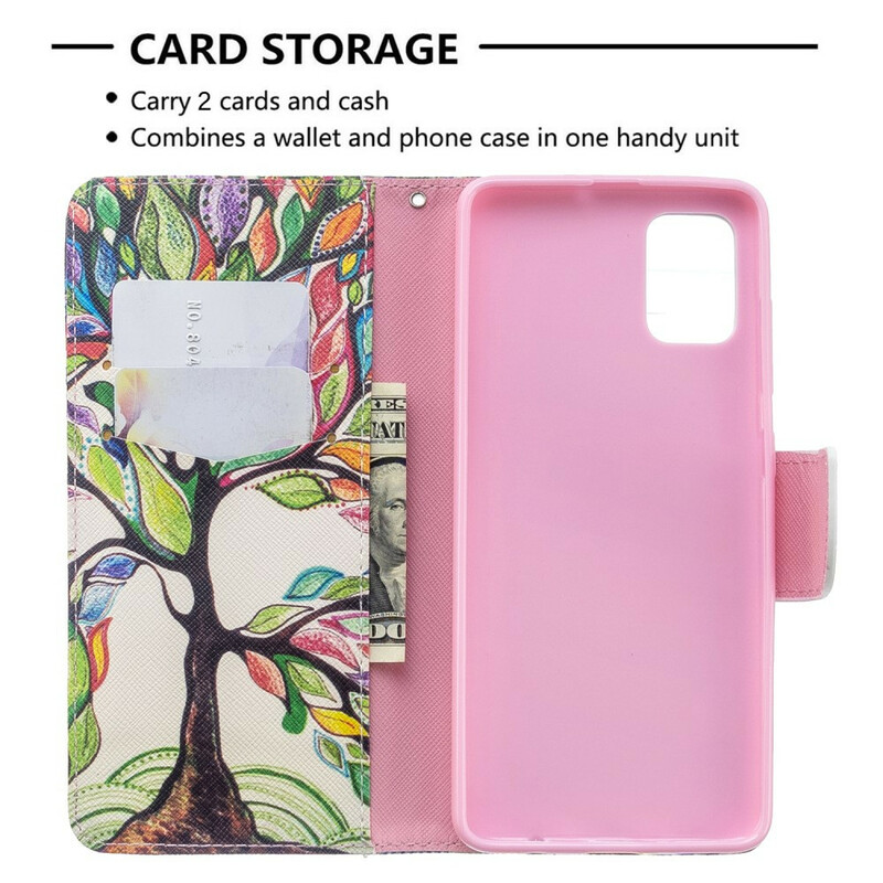 Housse Samsung Galaxy A51 Arbre Coloré Housse Samsung Galaxy A51 Arbre Coloré