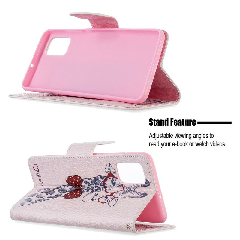 Housse Samsung Galaxy A51 Girafe Intello Housse Samsung Galaxy A51 Girafe Intello