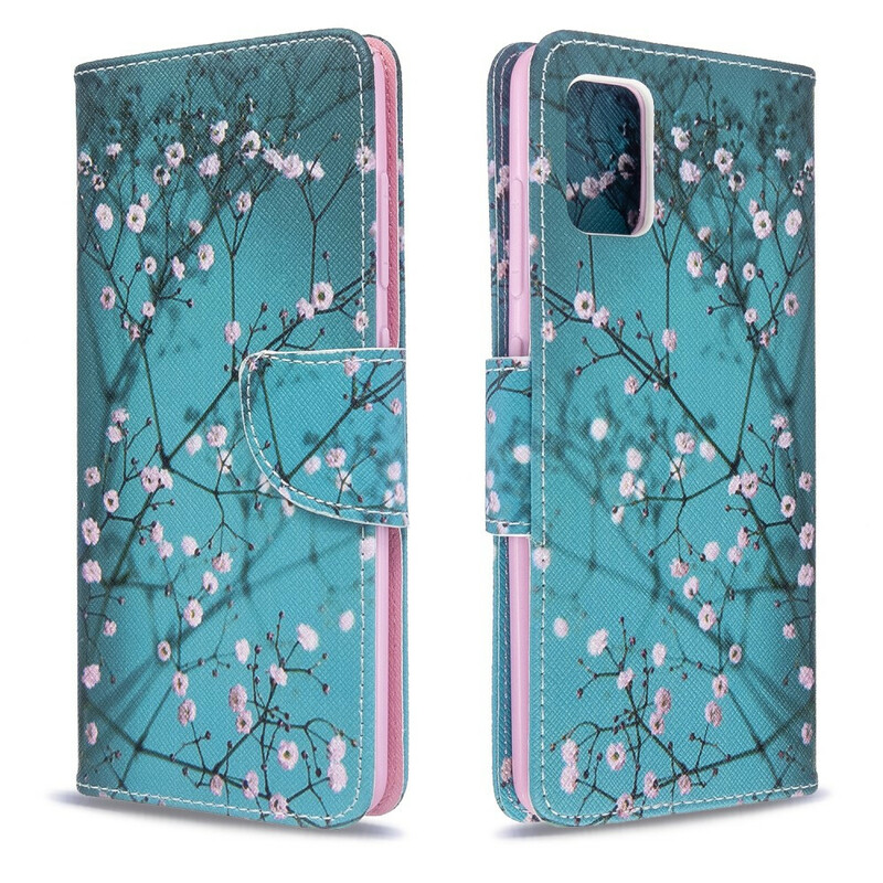 Housse Samsung Galaxy A51 Arbre en Fleurs