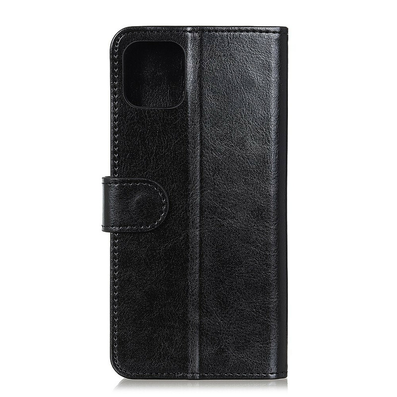 Housse Samsung Galaxy A51 Effet Cuir Luisant Housse Samsung Galaxy A51 Effet Cuir Luisant