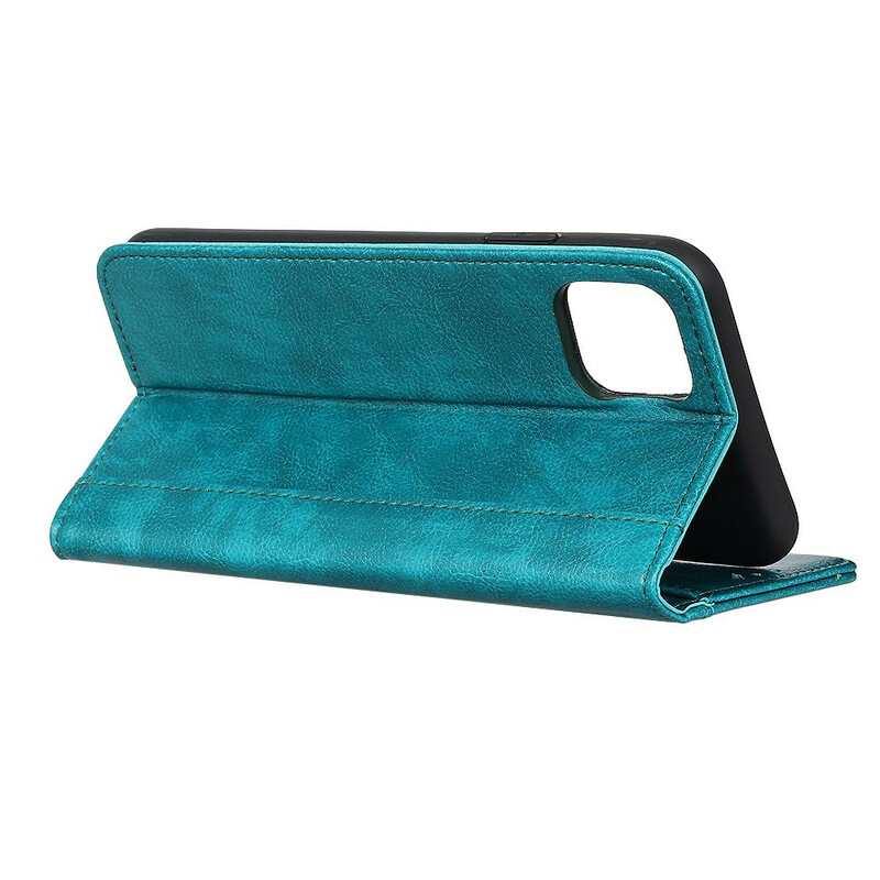 Flip Cover Samsung Galaxy A51 Version Cuir Fendu