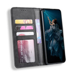 Flip Cover Honor 20 / Huawei Nova 5T Effet Cuir Vintage Stylisé Flip Cover Honor 20 / Huawei Nova 5T Effet Cuir Vintage Stylisé