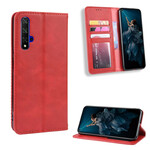 Flip Cover Honor 20 / Huawei Nova 5T Effet Cuir Vintage Stylisé Flip Cover Honor 20 / Huawei Nova 5T Effet Cuir Vintage Stylisé