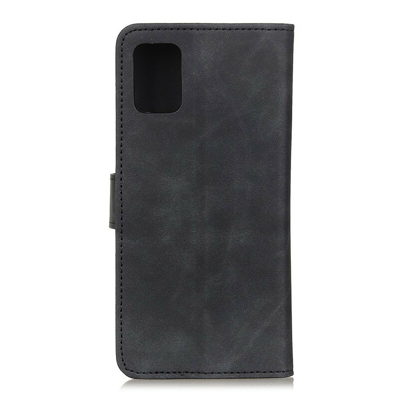Housse Samsung Galaxy A51 Matte Effet Cuir Vintage KHAZNEH Housse Samsung Galaxy A51 Matte Effet Cuir Vintage KHAZNEH