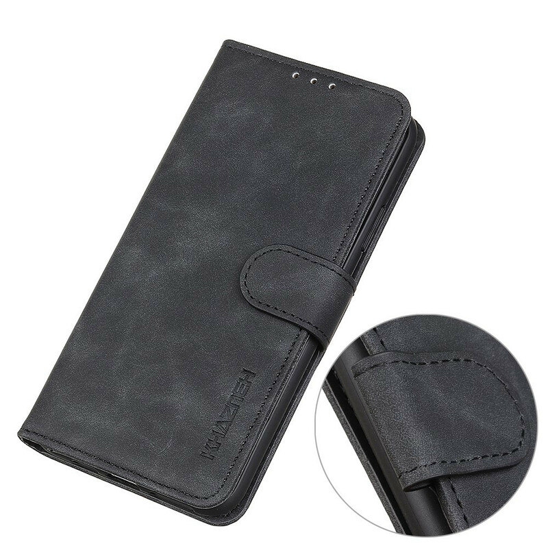Housse Samsung Galaxy A51 Matte Effet Cuir Vintage KHAZNEH Housse Samsung Galaxy A51 Matte Effet Cuir Vintage KHAZNEH