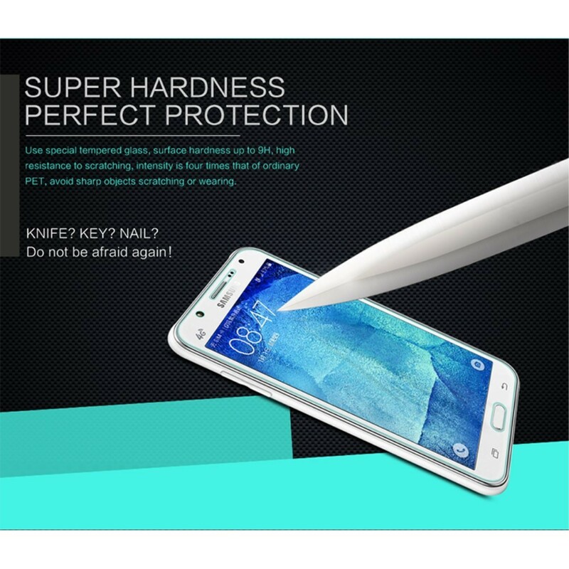 Protection en verre trempé pour l’écran du Samsung Galaxy J5 Protection en verre trempé pour l’écran du Samsung Galaxy J5