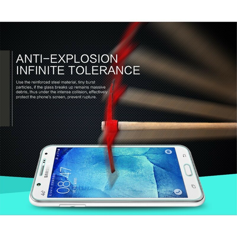 Protection en verre trempé pour l’écran du Samsung Galaxy J5 Protection en verre trempé pour l’écran du Samsung Galaxy J5