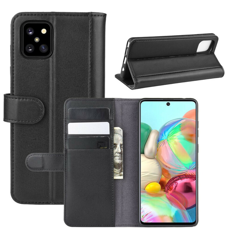 Housse Samsung Galaxy Note 10 Lite Cuir Fendu Housse Samsung Galaxy Note 10 Lite Cuir Fendu