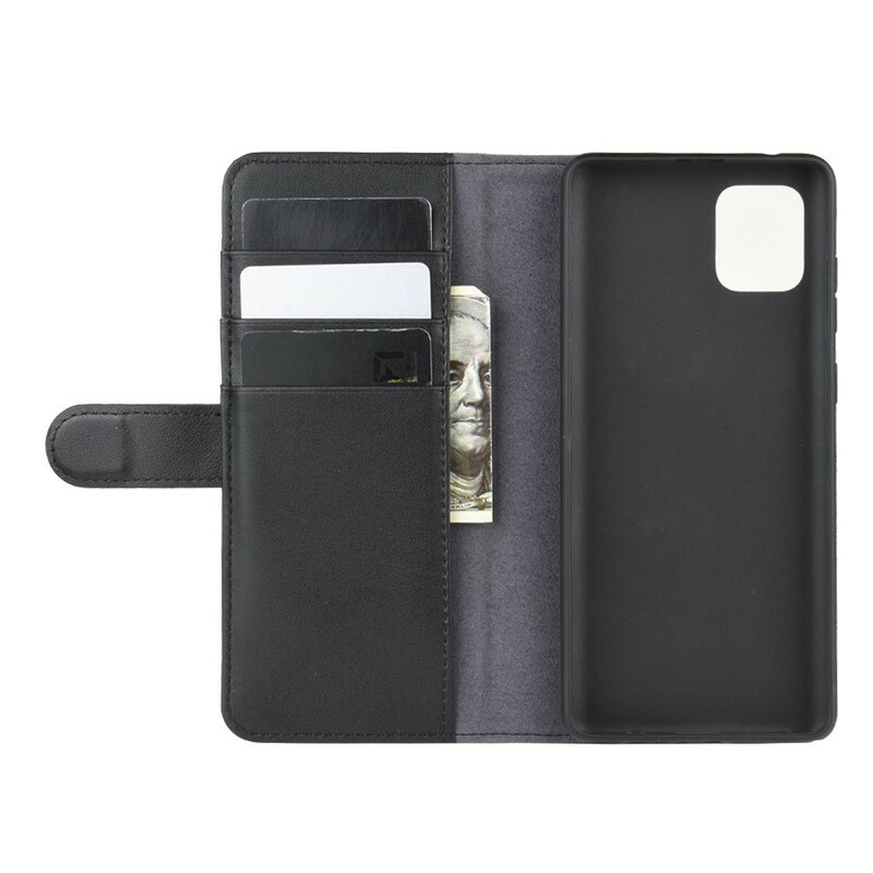 Housse Samsung Galaxy Note 10 Lite Cuir Fendu Housse Samsung Galaxy Note 10 Lite Cuir Fendu