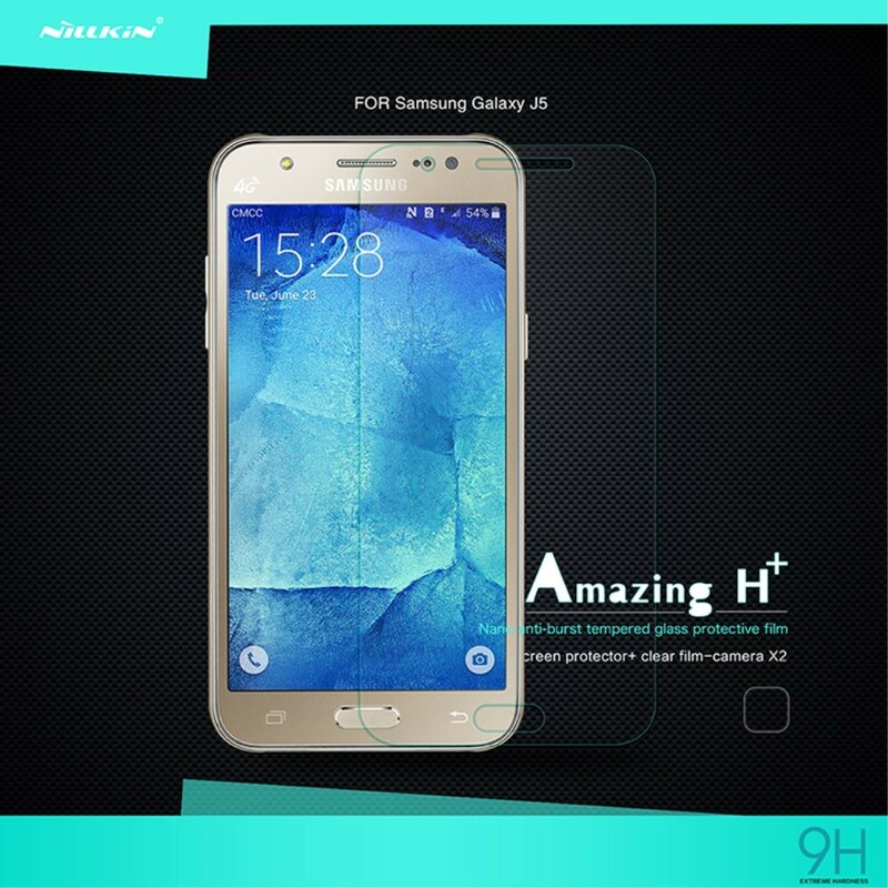 Protection en verre trempé pour l’écran du Samsung Galaxy J5 Protection en verre trempé pour l’écran du Samsung Galaxy J5