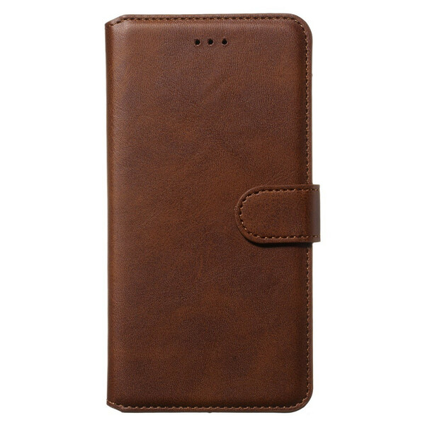 Housse iPhone 11 Simili Cuir Rétro Business