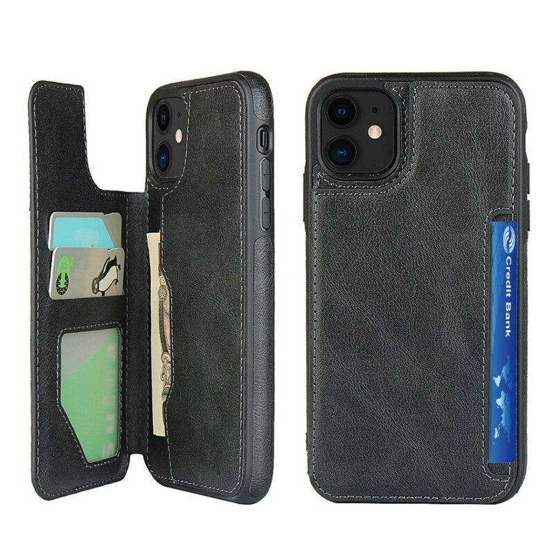 Coque iPhone 11 Porte-Cartes Support et Lanière Coque iPhone 11 Porte-Cartes Support et Lanière
