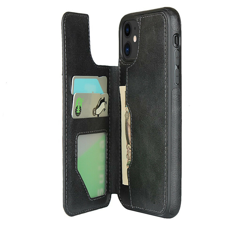 Coque iPhone 11 Porte-Cartes Support et Lanière Coque iPhone 11 Porte-Cartes Support et Lanière