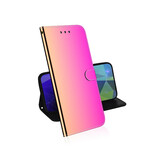 Housse Samsung Galaxy A51 Simili Cuir Couverture MIroir Housse Samsung Galaxy A51 Simili Cuir Couverture MIroir