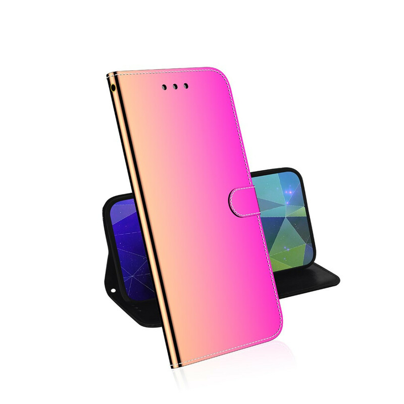 Housse Samsung Galaxy A51 Simili Cuir Couverture MIroir Housse Samsung Galaxy A51 Simili Cuir Couverture MIroir