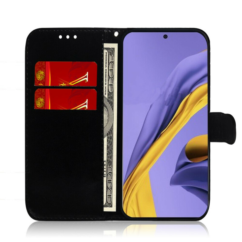 Housse Samsung Galaxy A51 Simili Cuir Couverture MIroir Housse Samsung Galaxy A51 Simili Cuir Couverture MIroir