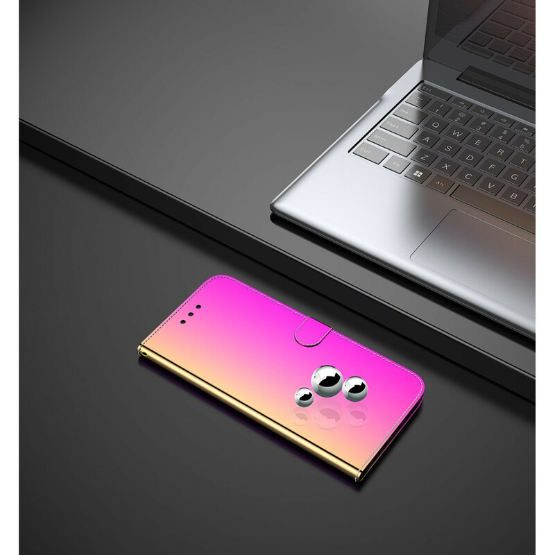 Housse Samsung Galaxy A51 Simili Cuir Couverture MIroir Housse Samsung Galaxy A51 Simili Cuir Couverture MIroir