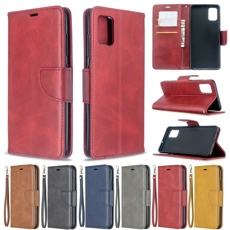 Housse Samsung Galaxy A51 Lisse Rabat Oblique Housse Samsung Galaxy A51 Lisse Rabat Oblique