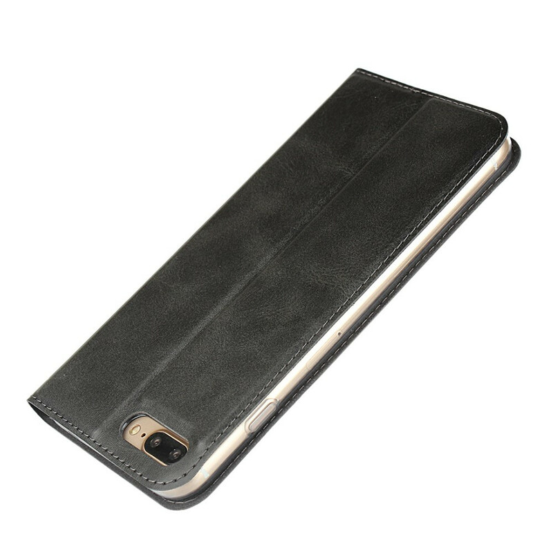 Flip Cover iPhone 8 Plus / 7 Plus Simili Cuir avec Lanière Ma Coque