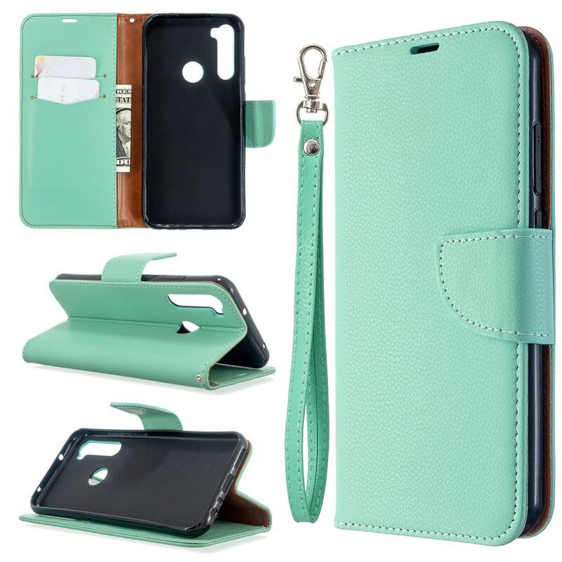 Housse Xiaomi Redmi Note 8T Litchi Rabat Oblique Housse Xiaomi Redmi Note 8T Litchi Rabat Oblique