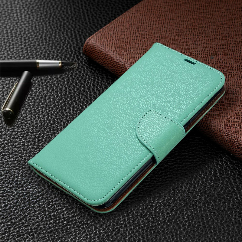 Housse Xiaomi Redmi Note 8T Litchi Rabat Oblique Housse Xiaomi Redmi Note 8T Litchi Rabat Oblique