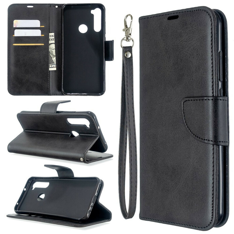 Housse Xiaomi Redmi Note 8T Lisse Rabat Oblique Housse Xiaomi Redmi Note 8T Lisse Rabat Oblique