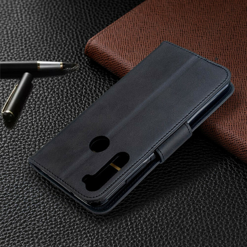 Housse Xiaomi Redmi Note 8T Lisse Rabat Oblique Housse Xiaomi Redmi Note 8T Lisse Rabat Oblique