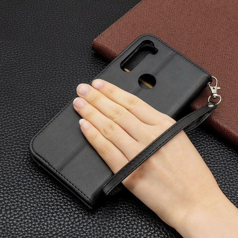 Housse Xiaomi Redmi Note 8T Lisse Rabat Oblique