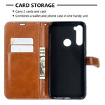 Housse Xiaomi Redmi Note 8T Tissu et Effet Cuir à Lanière Housse Xiaomi Redmi Note 8T Tissu et Effet Cuir à Lanière