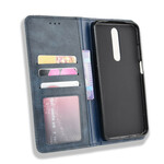Flip Cover Xiaomi Redmi K30 Effet Cuir Vintage Stylisé Flip Cover Xiaomi Redmi K30 Effet Cuir Vintage Stylisé