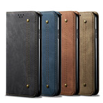 Flip Cover Xiaomi Mi Note 10 Tissu Jeans Flip Cover Xiaomi Mi Note 10 Tissu Jeans