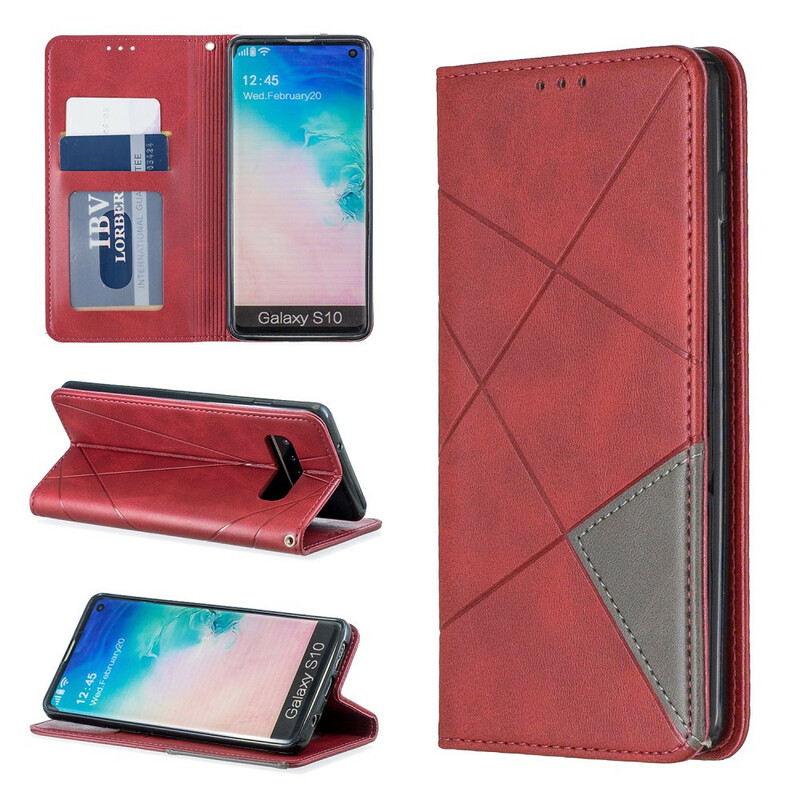 Flip Cover Samsung Galaxy S10 Style Artiste