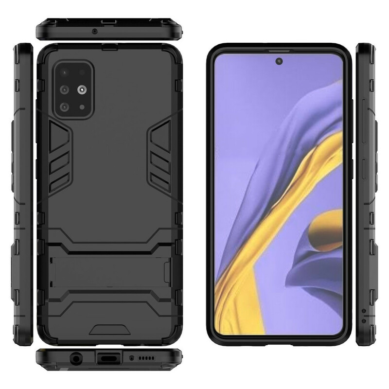 Coque Samsung Galaxy A51 Ultra Résistante Languette