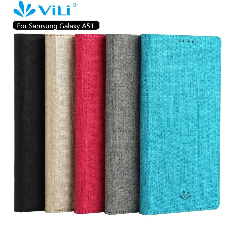 Flip Cover Samsung Galaxy A51 Texturée Flip Cover Samsung Galaxy A51 Texturée