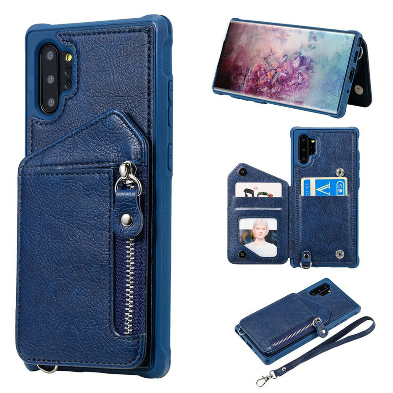 Coque Samsung Galaxy Note 10 Plus Portefeuille Zip Coque Samsung Galaxy Note 10 Plus Portefeuille Zip