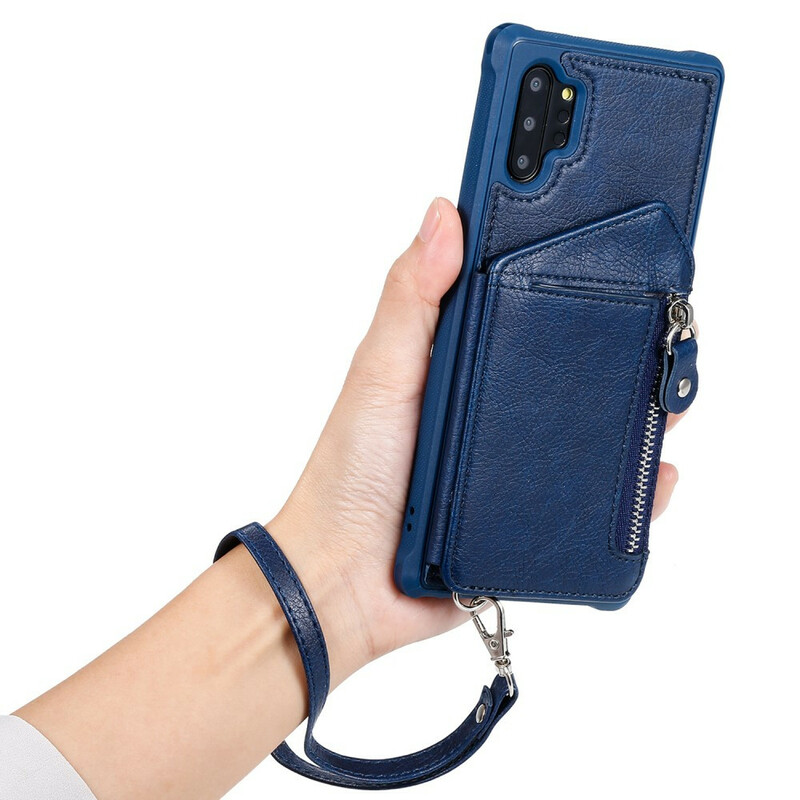 Coque Samsung Galaxy Note 10 Plus Portefeuille Zip Coque Samsung Galaxy Note 10 Plus Portefeuille Zip
