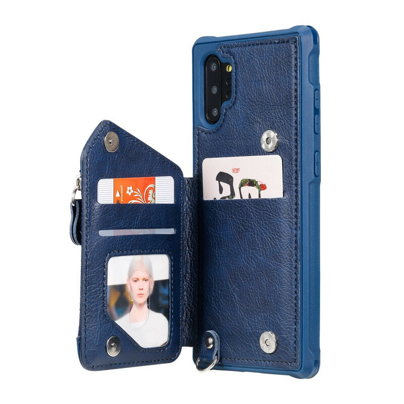 Coque Samsung Galaxy Note 10 Plus Portefeuille Zip Coque Samsung Galaxy Note 10 Plus Portefeuille Zip