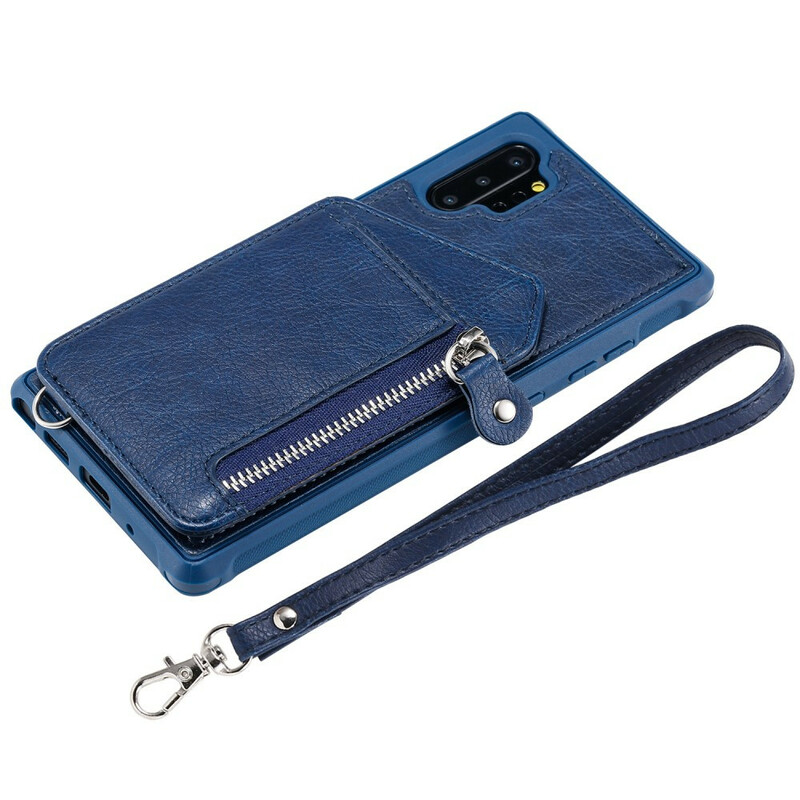 Coque Samsung Galaxy Note 10 Plus Portefeuille Zip Coque Samsung Galaxy Note 10 Plus Portefeuille Zip