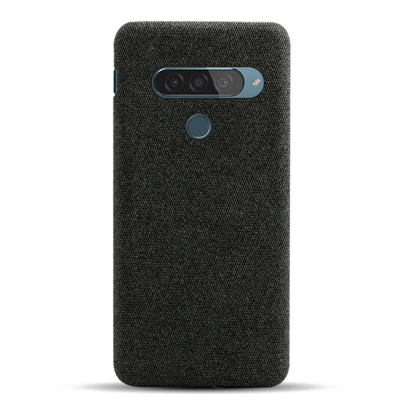 Coque LG G8S ThinQ Texture Tissu KSQ