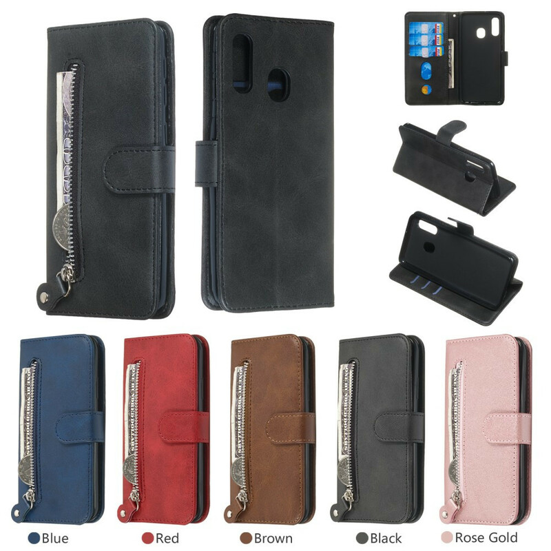 Housse Samsung Galaxy A20e Vintage Porte-monnaie Housse Samsung Galaxy A20e Vintage Porte-monnaie