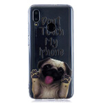 Coque Huawei P Smart 2019 Don't Touch My Phone Dog